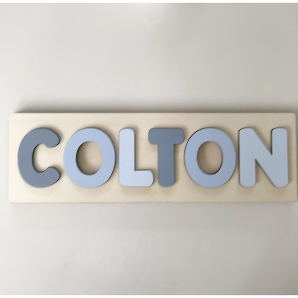 Wooden Personalised Kids Name Puzzle