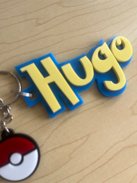 Pokémon - Inspired Bag Tag and Poke-ball charm