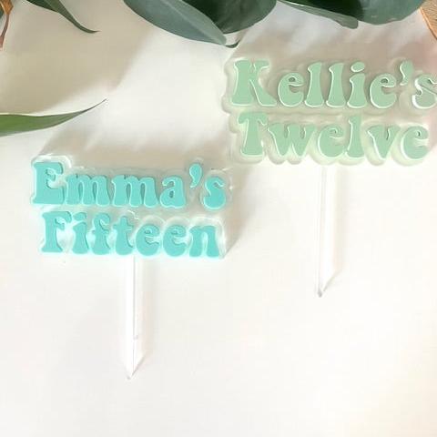 Emma's Fifteen and Kellie's Twelve