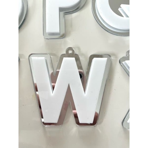 Personalised Christmas Ornament Initial Letter 2D