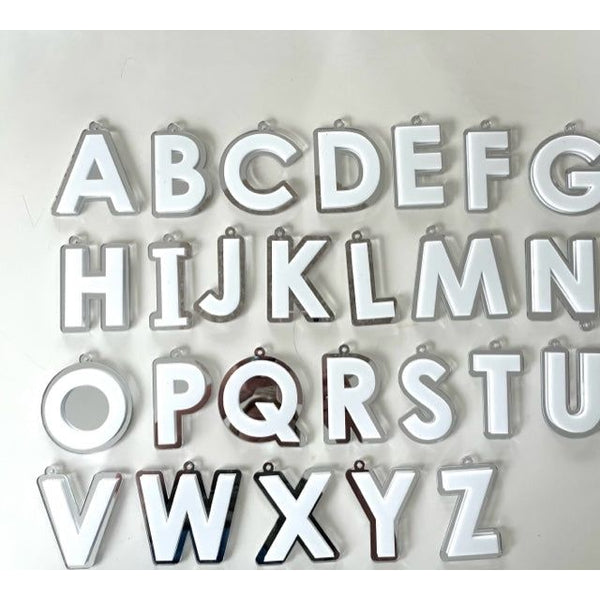 Personalised Christmas Ornament Initial Letter 2D