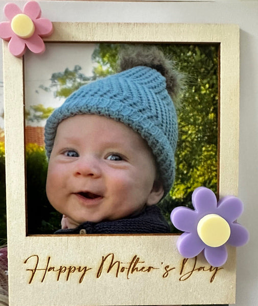 Polaroid photo frame fridge magnet gift for mum Australia