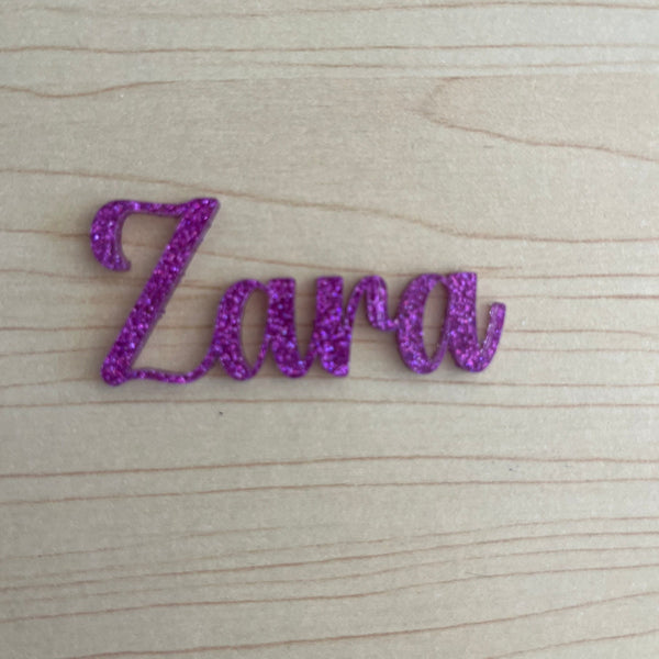 Personalised Under the Sea Mermaid tail Birthday Cake Charm Zara