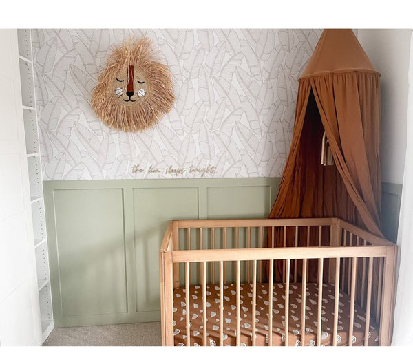 The Lion Sleeps Tonight words Wall Decor