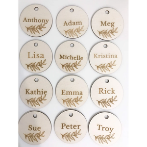Wedding Favours | Personalised Tags