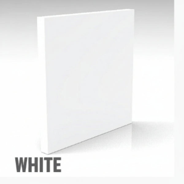 Whaite colour acrylic sample