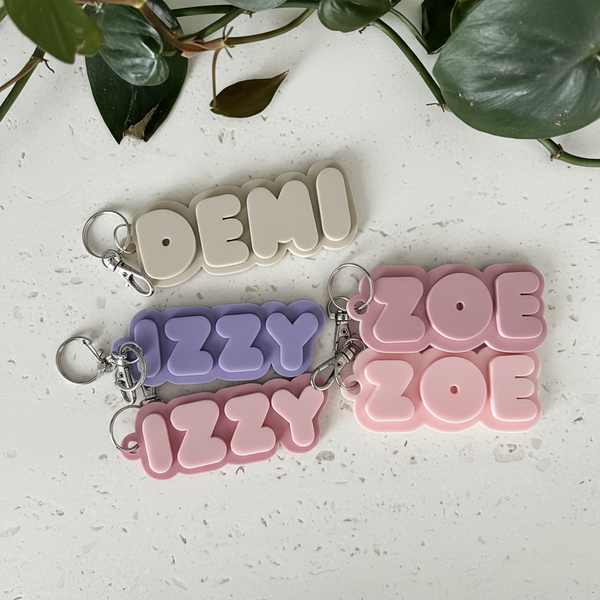 Bag Tags Packaged on Travertine