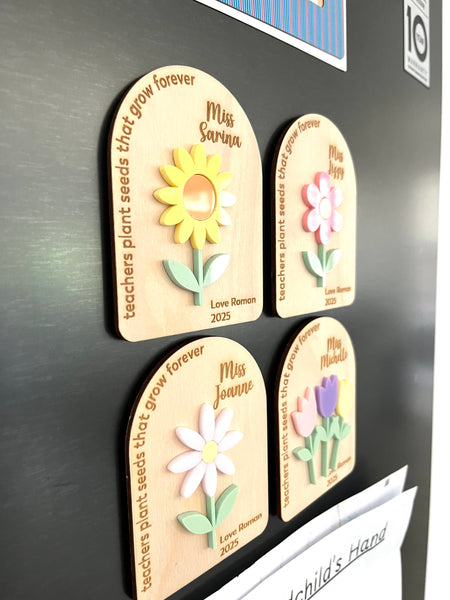 ersonalised_Teacher_Educator_Wooden_Gift_Plaque_with_Flowers_Magnet
