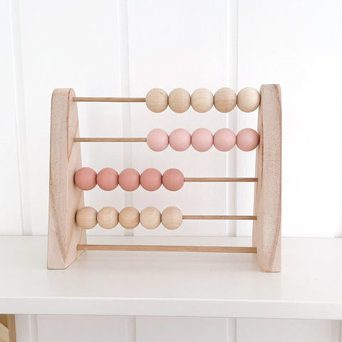 Wooden Abacus Baby Nursery Decor