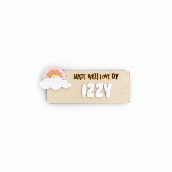 Personalised Kids Artwork Display Fridge Magnet | Children's Drawing Holder