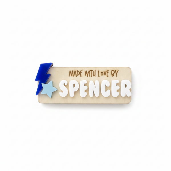 Personalised Kids Artwork Display Fridge Magnet | Children's Drawing Holder