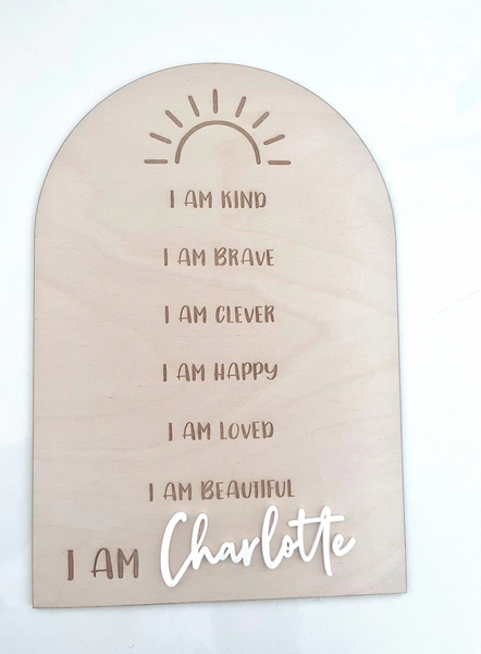 Affirmations Board for Kids