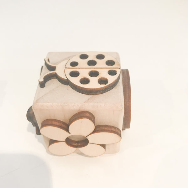 Wooden Stampers for Play Dough