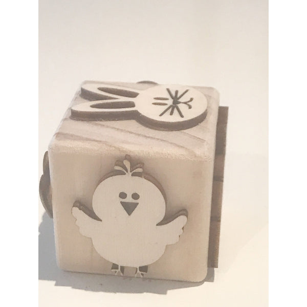 Wooden Stampers for Play Dough