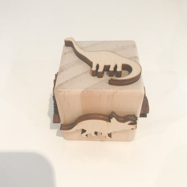 Wooden Stampers for Play Dough